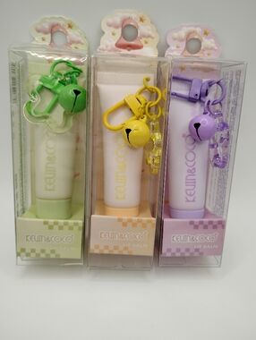 3 KEVIN&COCO Lip Balm with Keychain Charm  (Set)